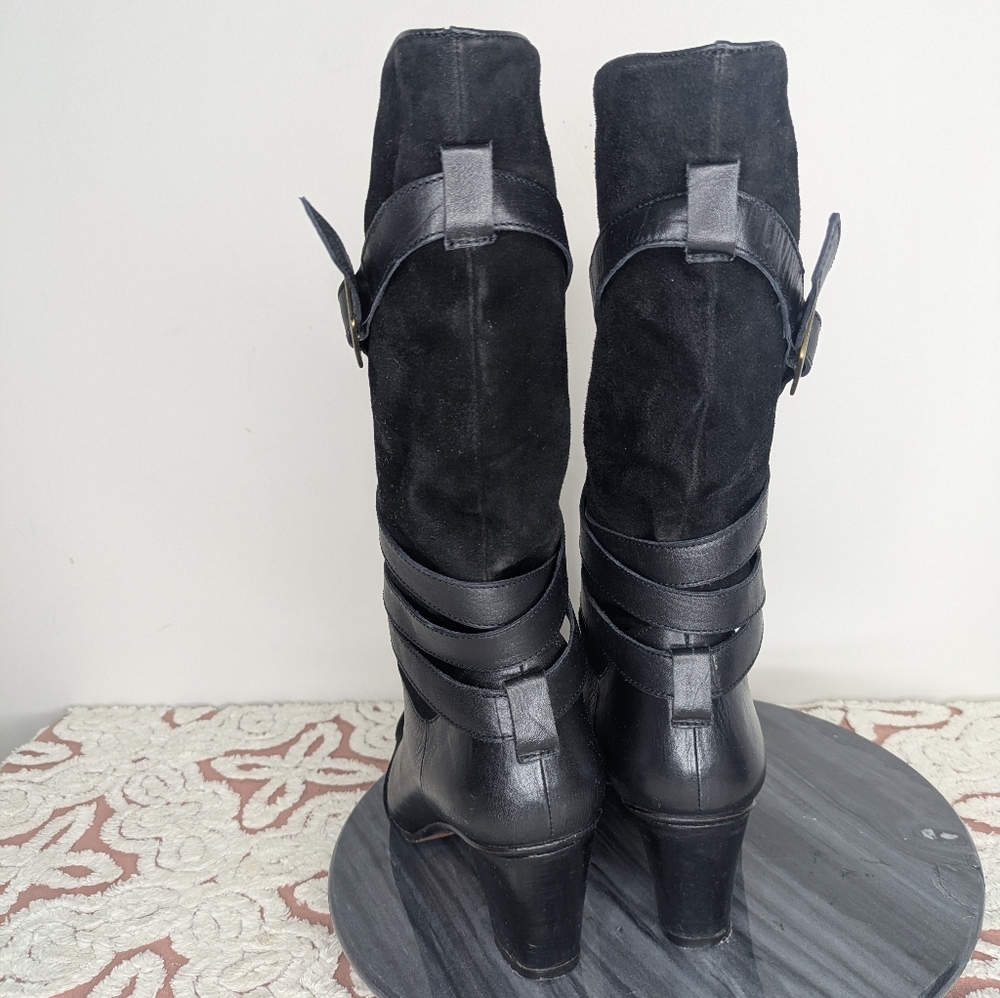 Black Heeled Boots - Picture 6 of 13